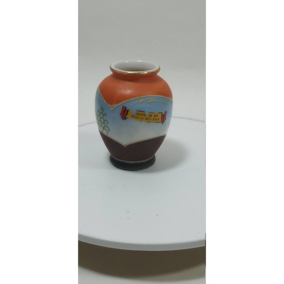 Vintage Mini Lady Bud Vase Raise Hand Painted Occupied Japan (bvb) - Picture 4 of 8